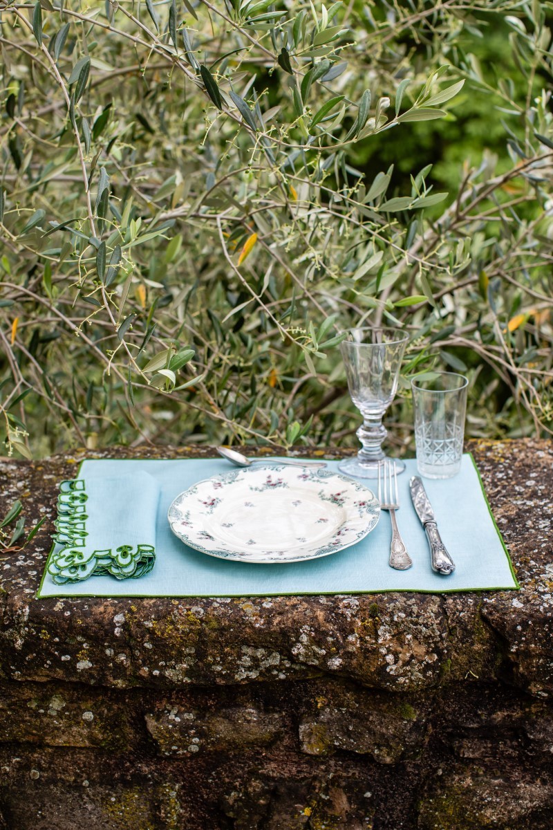 Set de table en lin enduit Filo