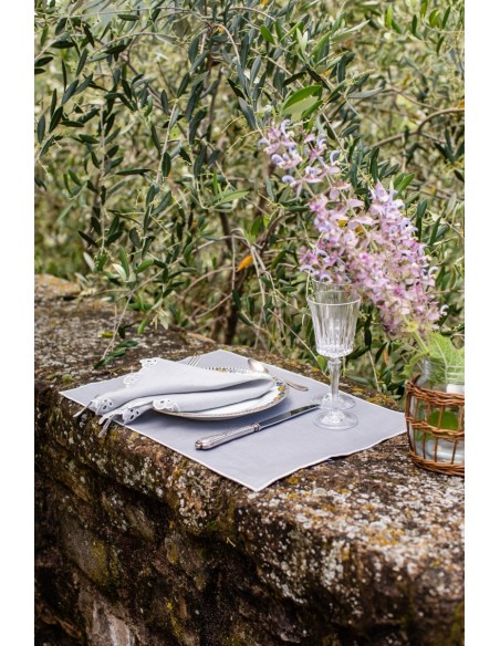 Linen Placemat Stain Resistant Filo