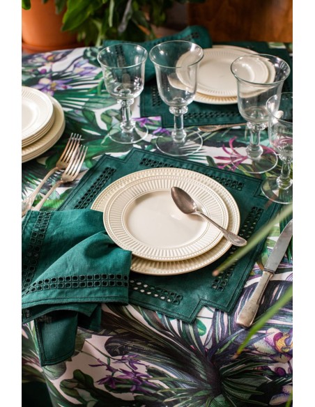 Stain Resistant Linen Erica Placemat