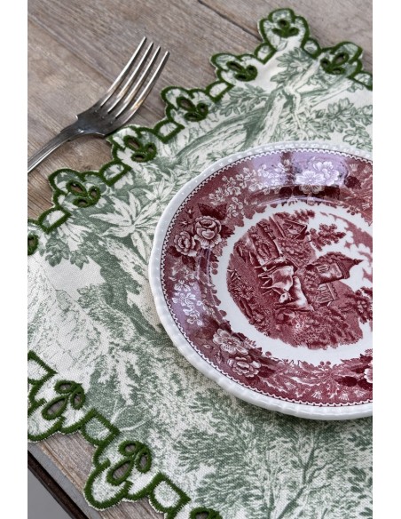 Amalfi Placemat in Stain Resistant Cotton