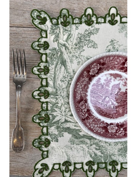 Amalfi Placemat in Stain Resistant Cotton