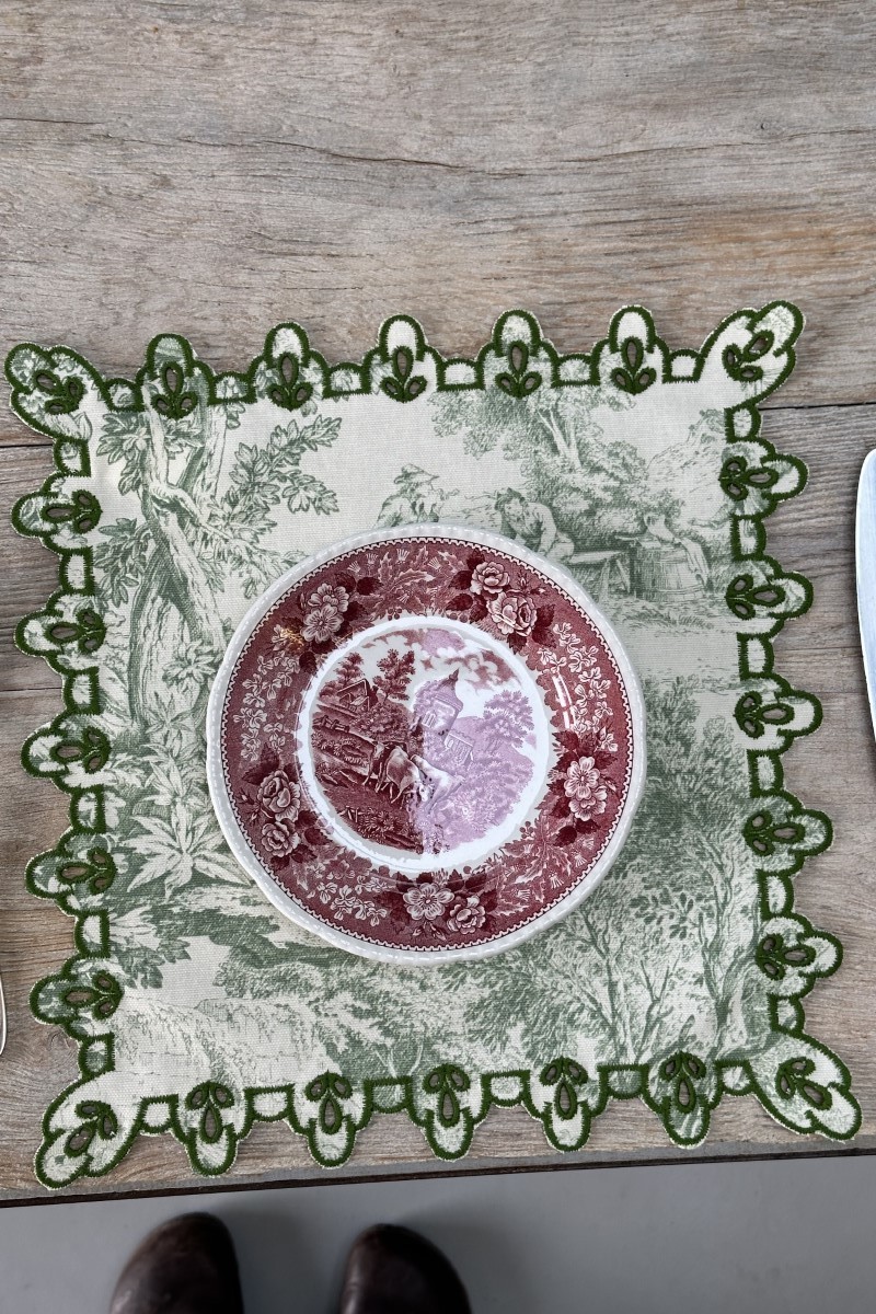 Amalfi Placemat in Stain Resistant Cotton