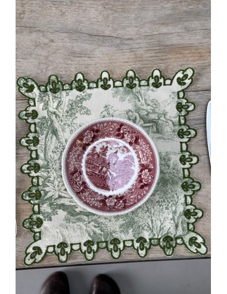 Amalfi Placemat in Stain Resistant Cotton