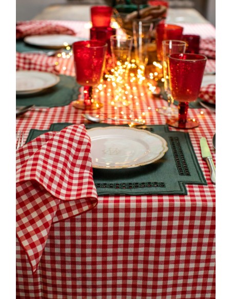 Set de table Erica en lin enduit