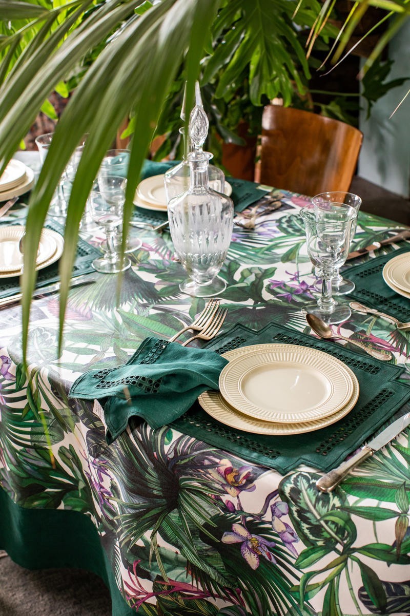 Stain Resistant Linen Erica Placemat