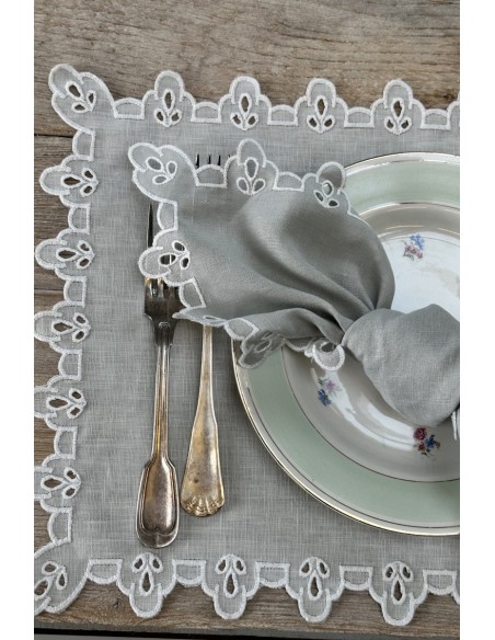 Amalfi Placemat in Stain Resistant Linen
