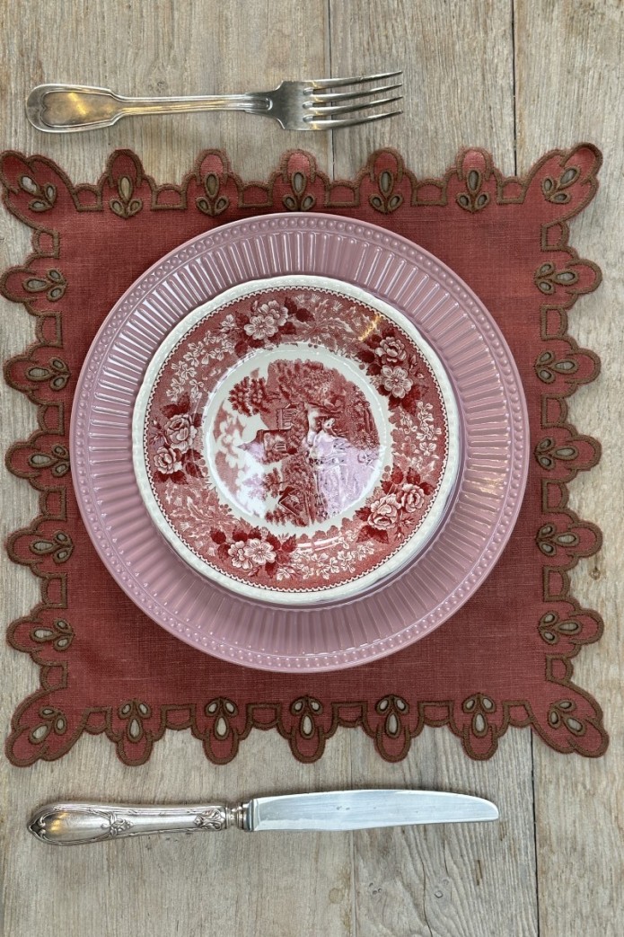 Set de table Amalfi en lin antitache 2