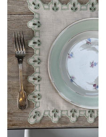 Set de table Amalfi en lin antitache