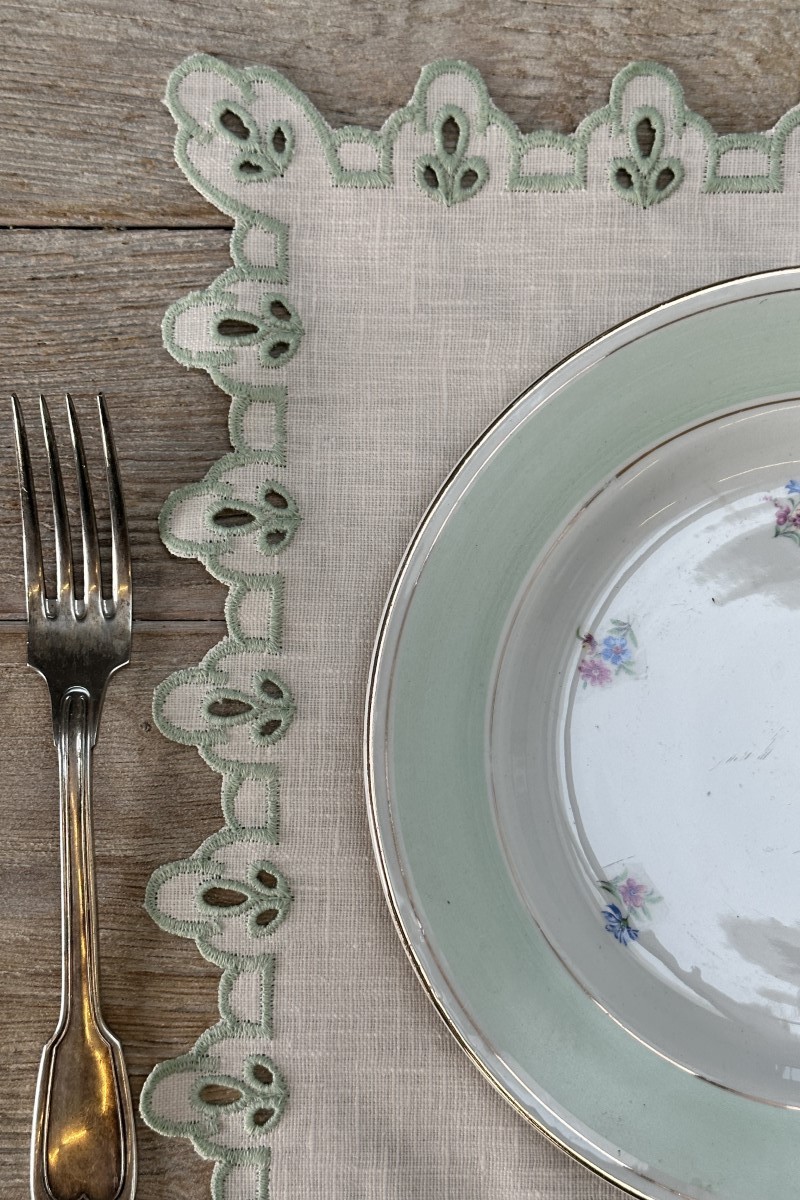 Set de table Amalfi en lin antitache