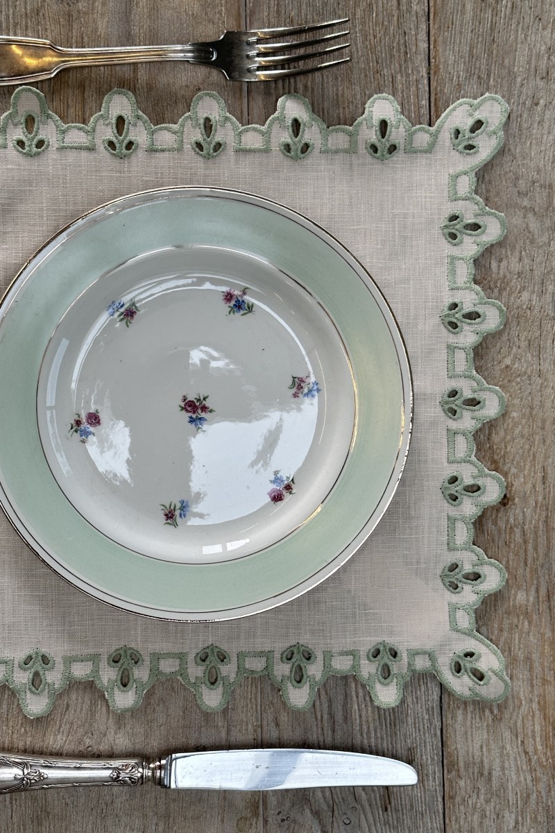 Set de table Amalfi en lin antitache