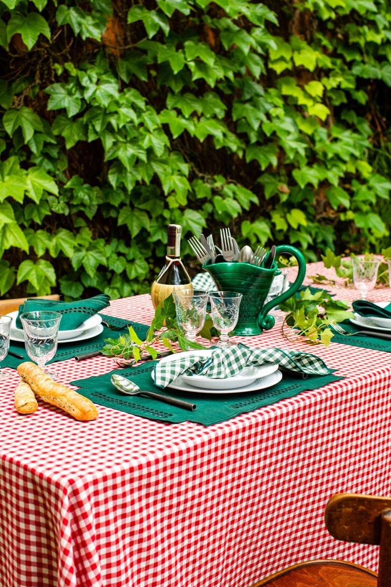 Set de table Erica en lin enduit