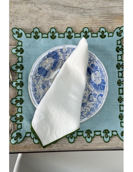 Amalfi Placemat in Stain Resistant Linen