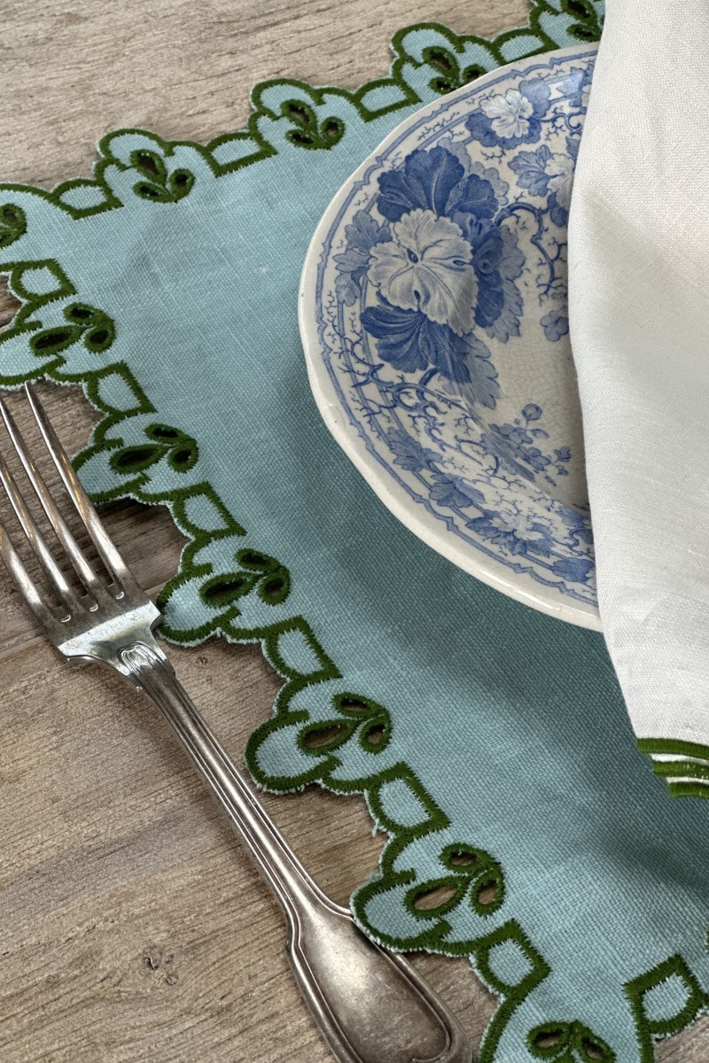 Amalfi Placemat in Stain Resistant Linen