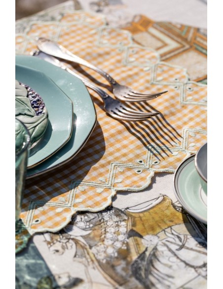 Stain Resistant Cotton Nastri Placemat