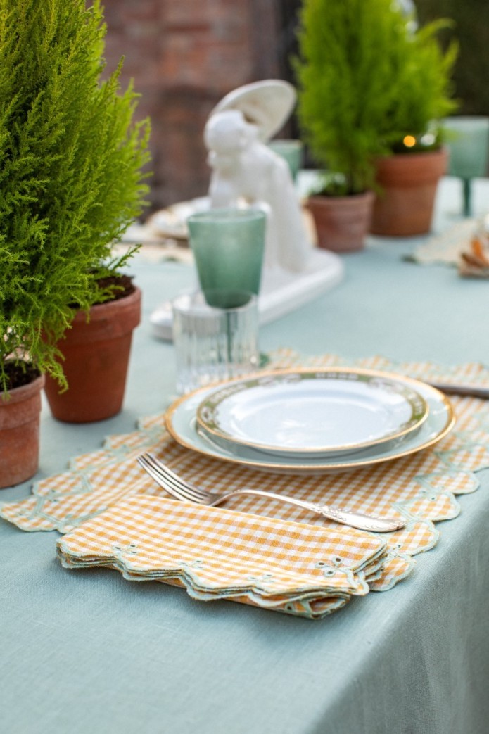 Stain Resistant Cotton Nastri Placemat 2