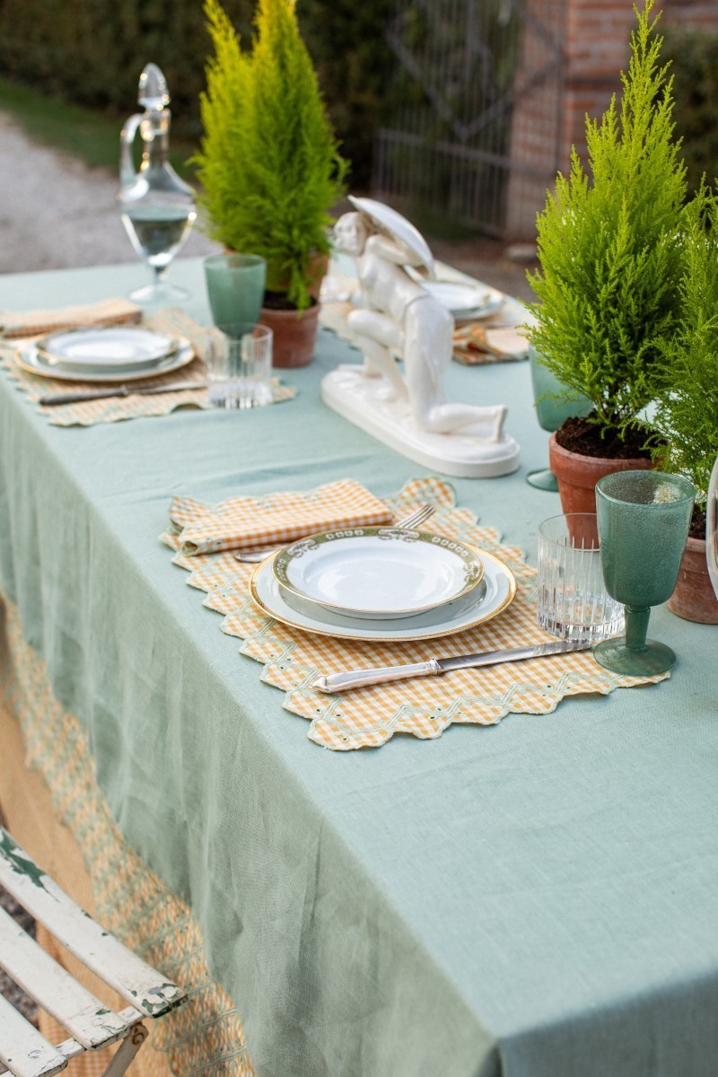 Stain Resistant Cotton Nastri Placemat