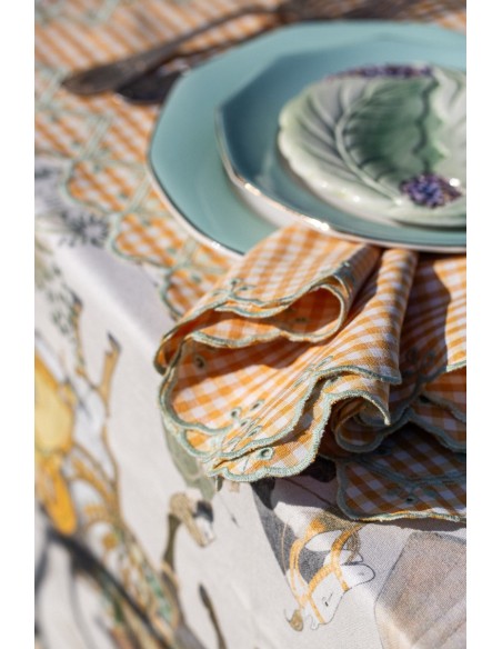 Stain Resistant Cotton Nastri Placemat