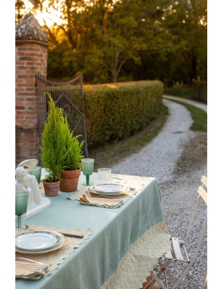 Stain Resistant Cotton Nastri Placemat