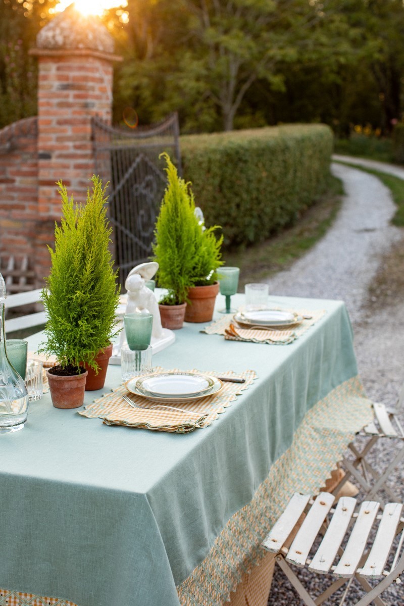 Stain Resistant Cotton Nastri Placemat