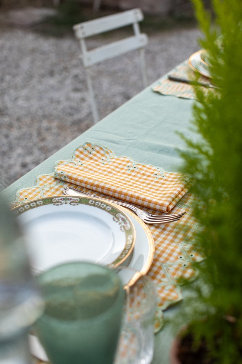 Stain Resistant Cotton Nastri Placemat