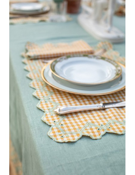Stain Resistant Cotton Nastri Placemat