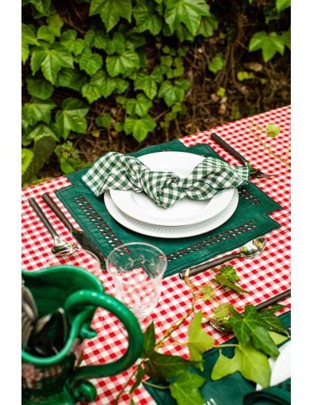 Set de table Erica en lin enduit