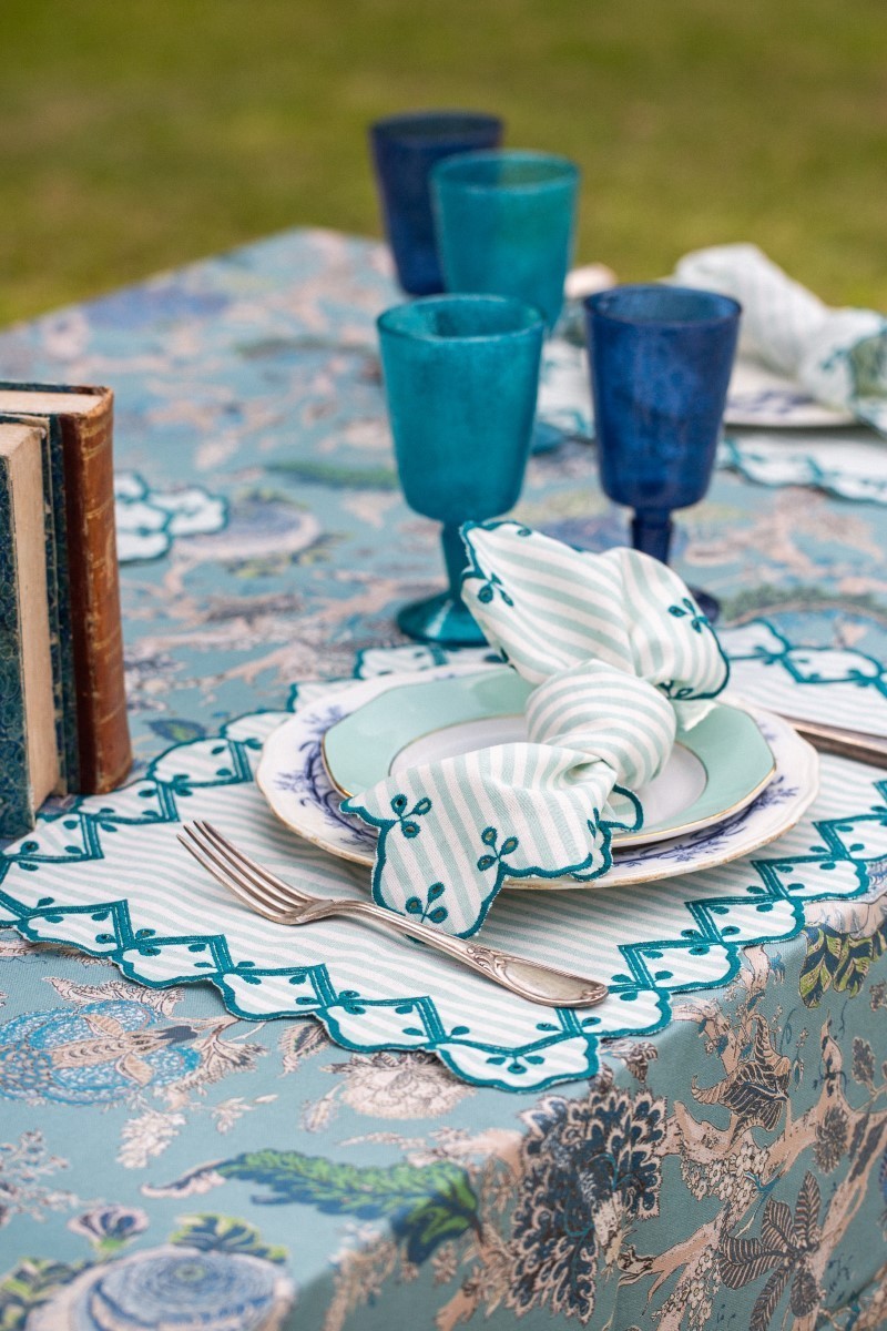 Stain Resistant Cotton Nastri Placemat