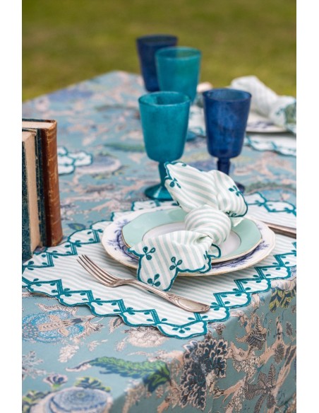 Set de table en coton enduit Natri
