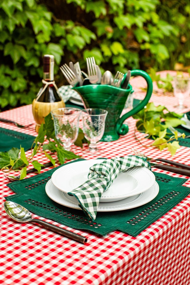 Stain Resistant Linen Erica Placemat