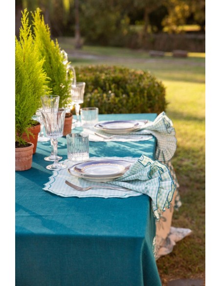 Set de table Firenze en coton enduit