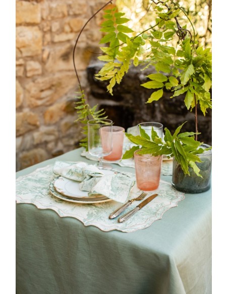 Set de table Firenze en coton enduit