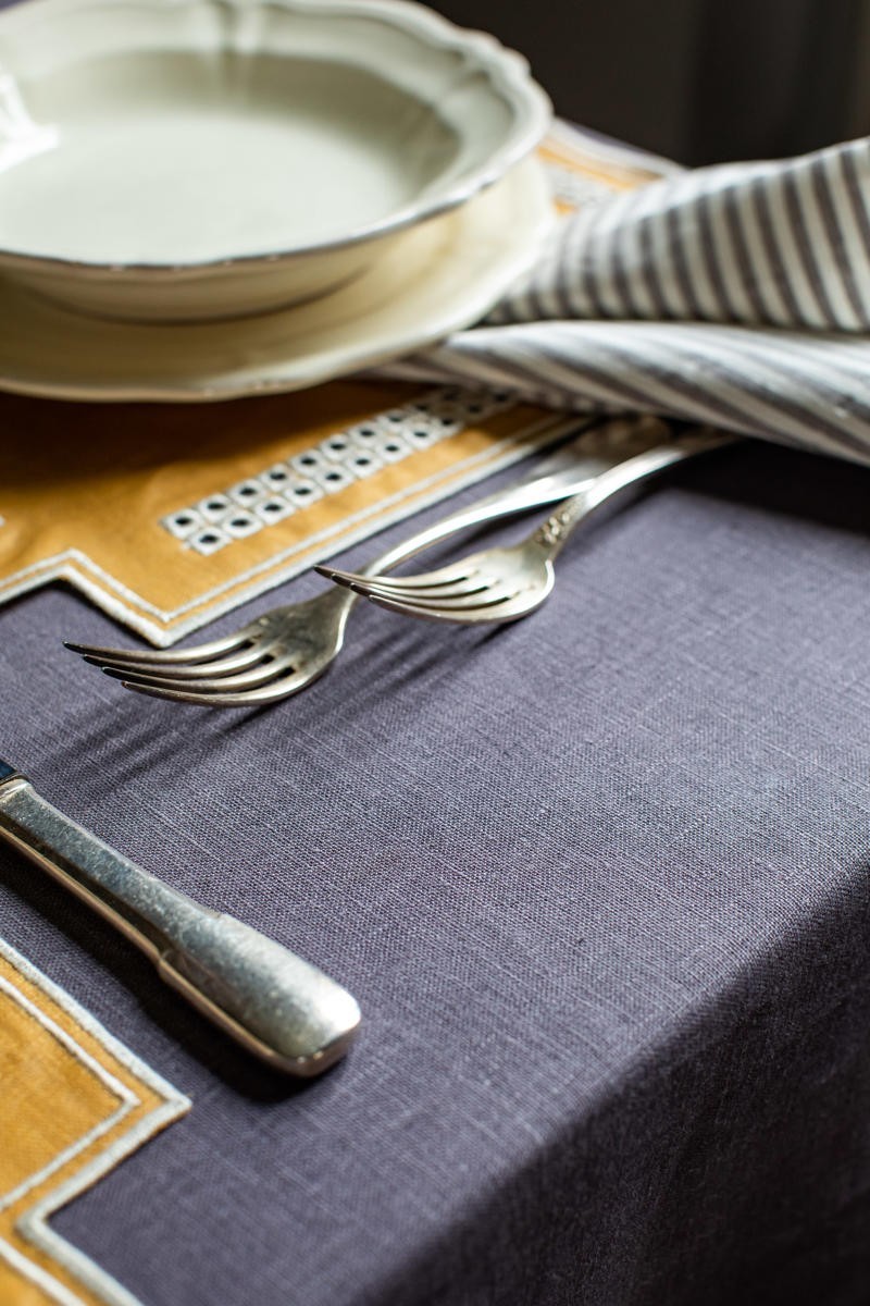 Stain Resistant Linen Erica Placemat