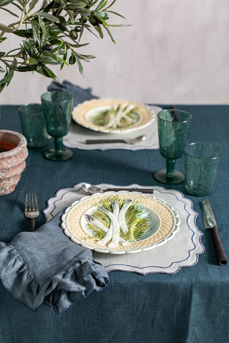 Set de table Firenze en lin enduit