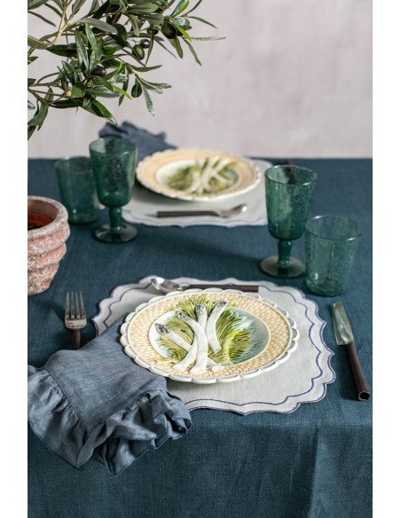 Set de table Firenze en lin enduit