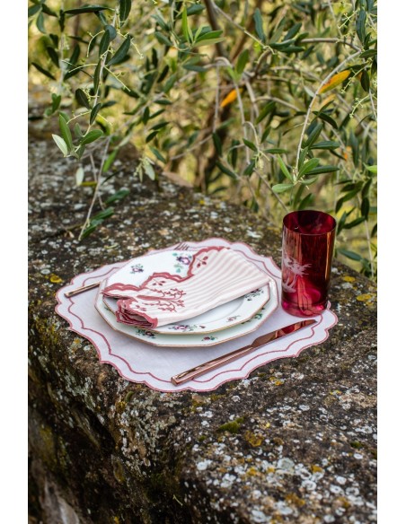 Set de table Firenze en lin enduit