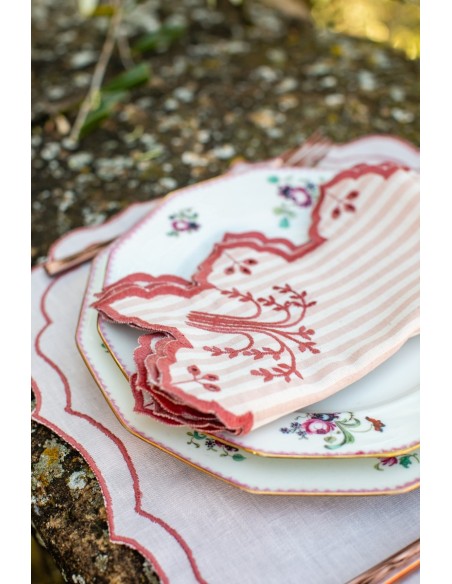 Set de table Firenze en lin enduit