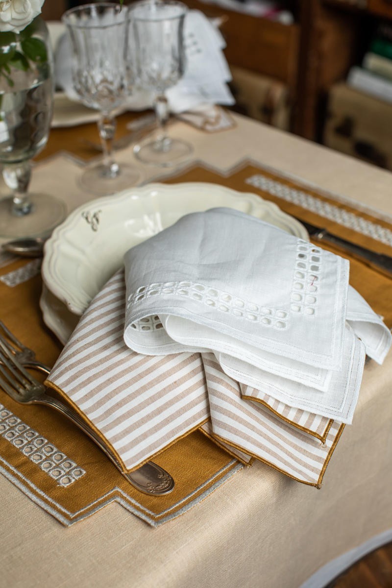 Stain Resistant Linen Erica Placemat
