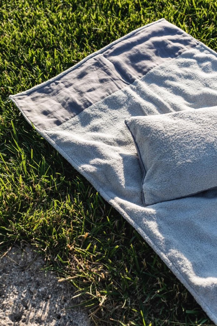 Ensemble serviette et oreiller de mer 2