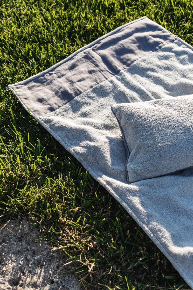 Sea Towel and Pillow Set