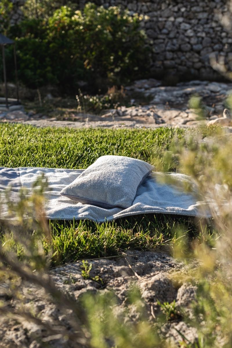 Ensemble serviette et oreiller de mer