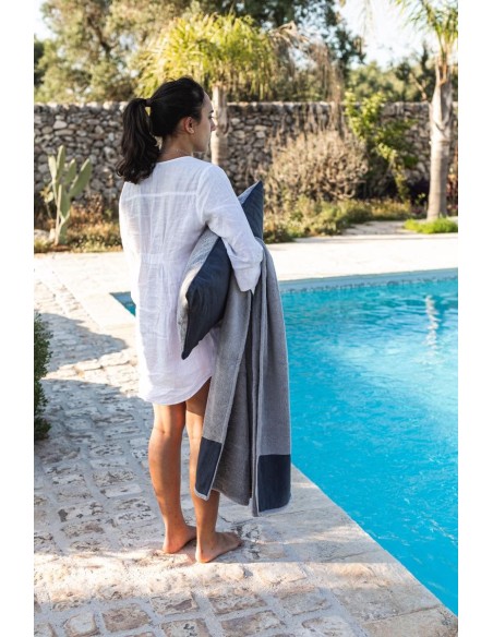 Sea Towel and Pillow Set