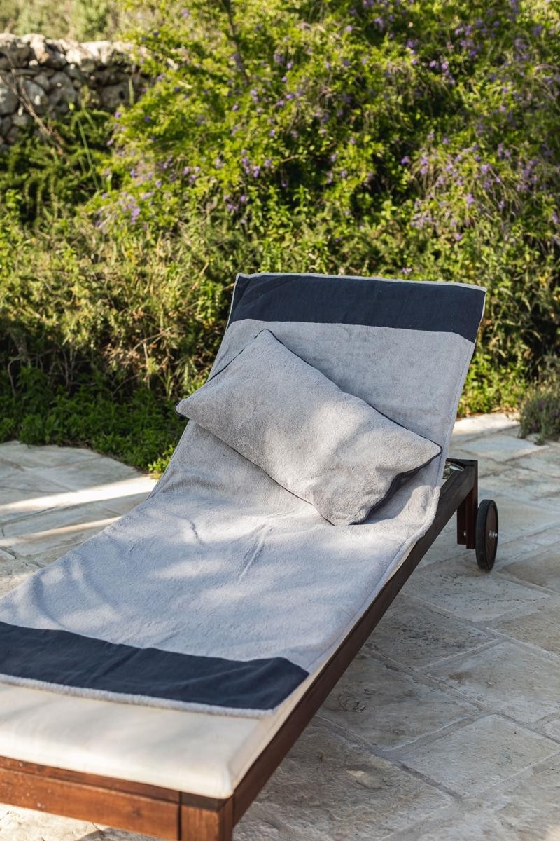Set Asciugamano e Cuscino Mare
