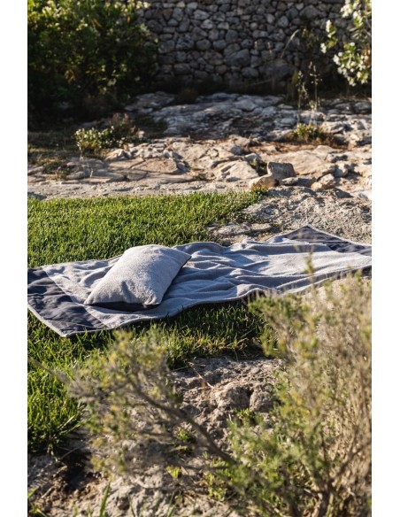 Ensemble serviette et oreiller de mer