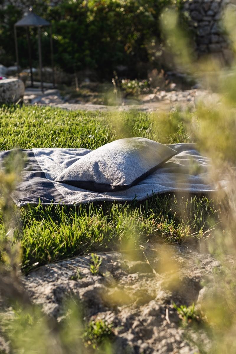 Ensemble serviette et oreiller de mer