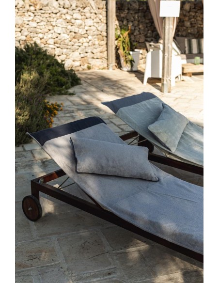 Ensemble serviette et oreiller de mer