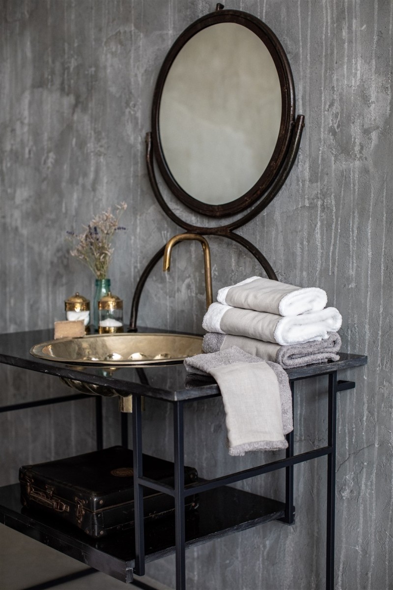 Serviette en coton Bauhaus