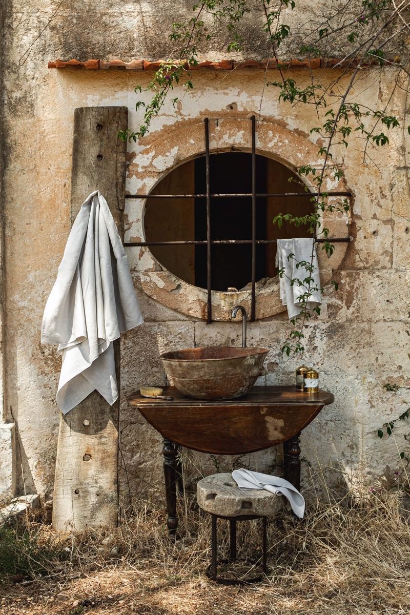 Serviette en lin Filo