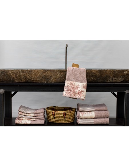 Serviette en coton Bauhaus