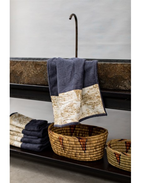 Asciugamano Bauhaus in Cotone