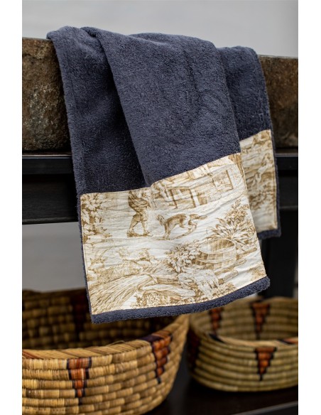 Serviette en coton Bauhaus